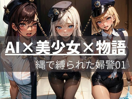 【緊縛婦警】囚われた女性警察官
