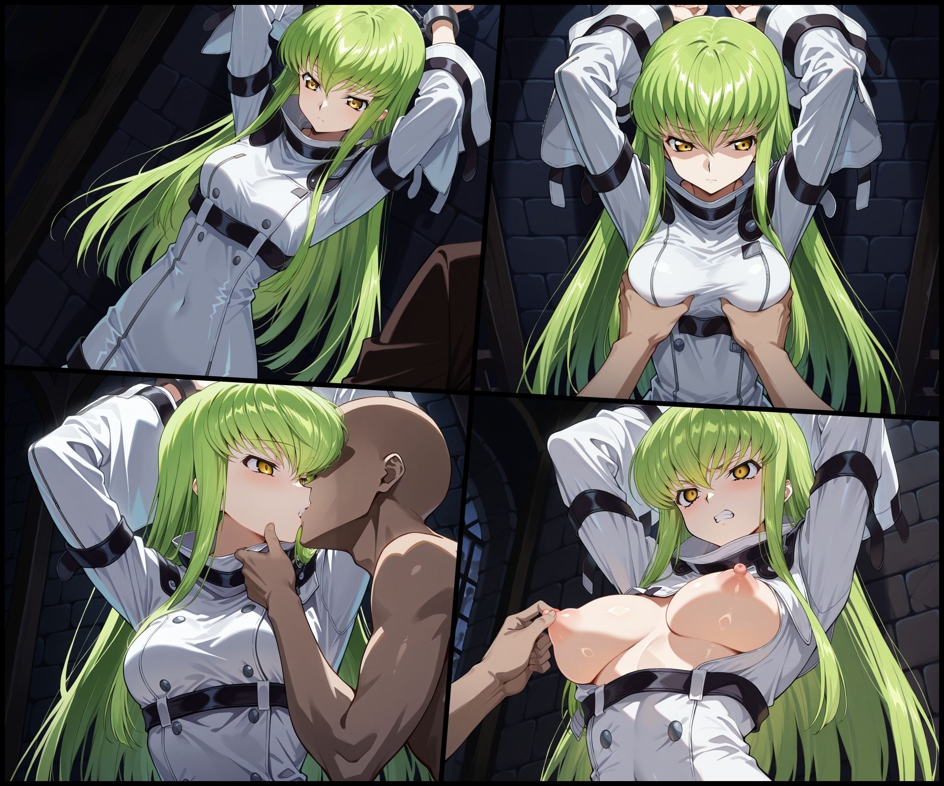 サンプル画像2:捕らわれた魔女(ぺんてるぼーにあ) [d_625869]