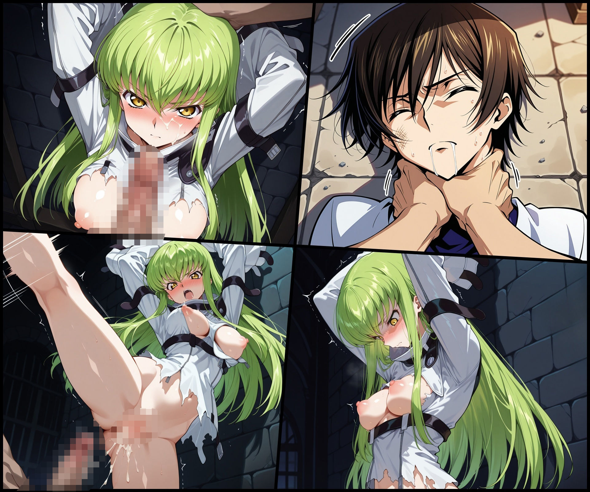 サンプル画像5:捕らわれた魔女(ぺんてるぼーにあ) [d_625869]