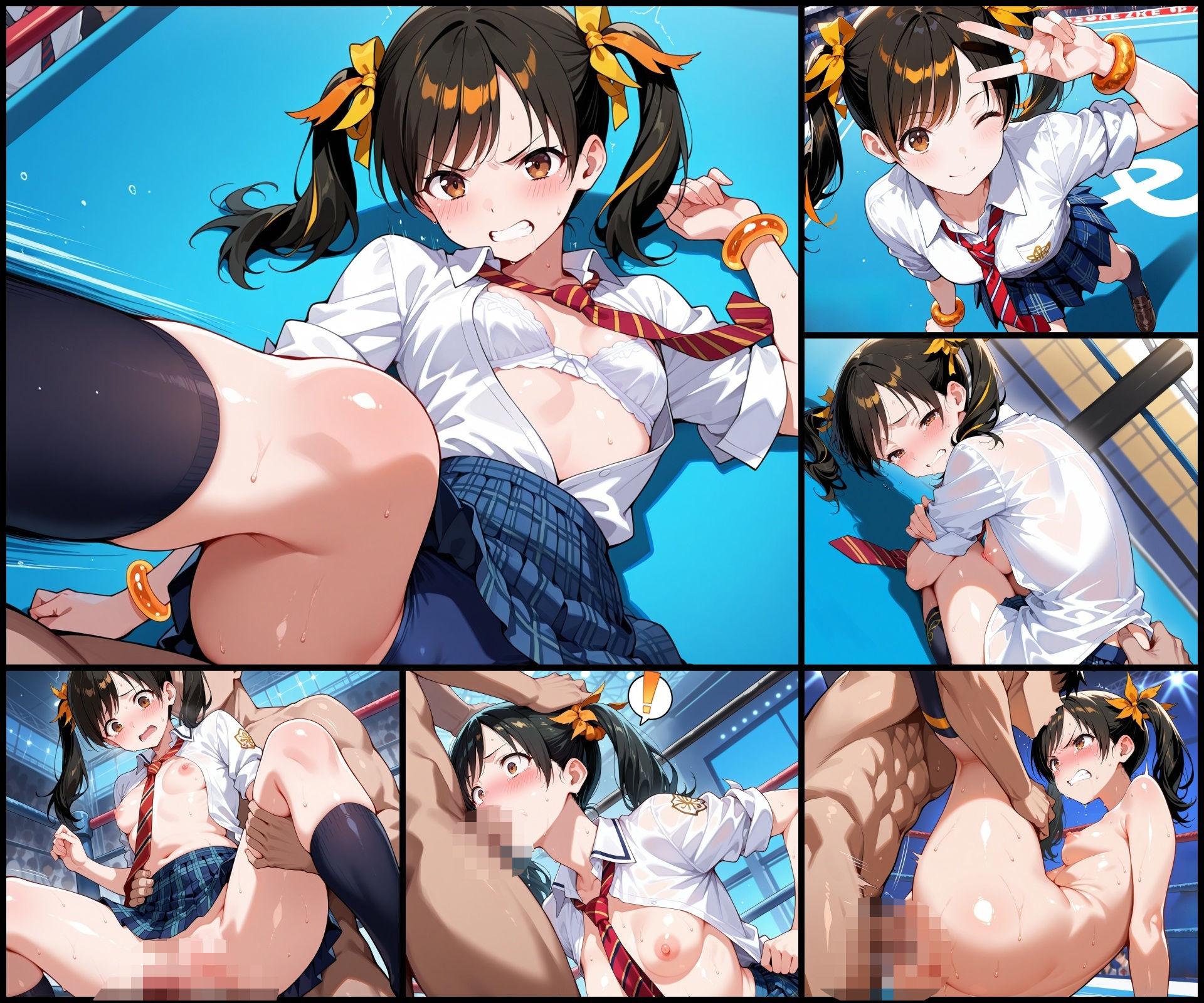 サンプル画像1:地下格闘技大会 リ〇シャオユウ編(ぺんてるぼーにあ) [d_625891]