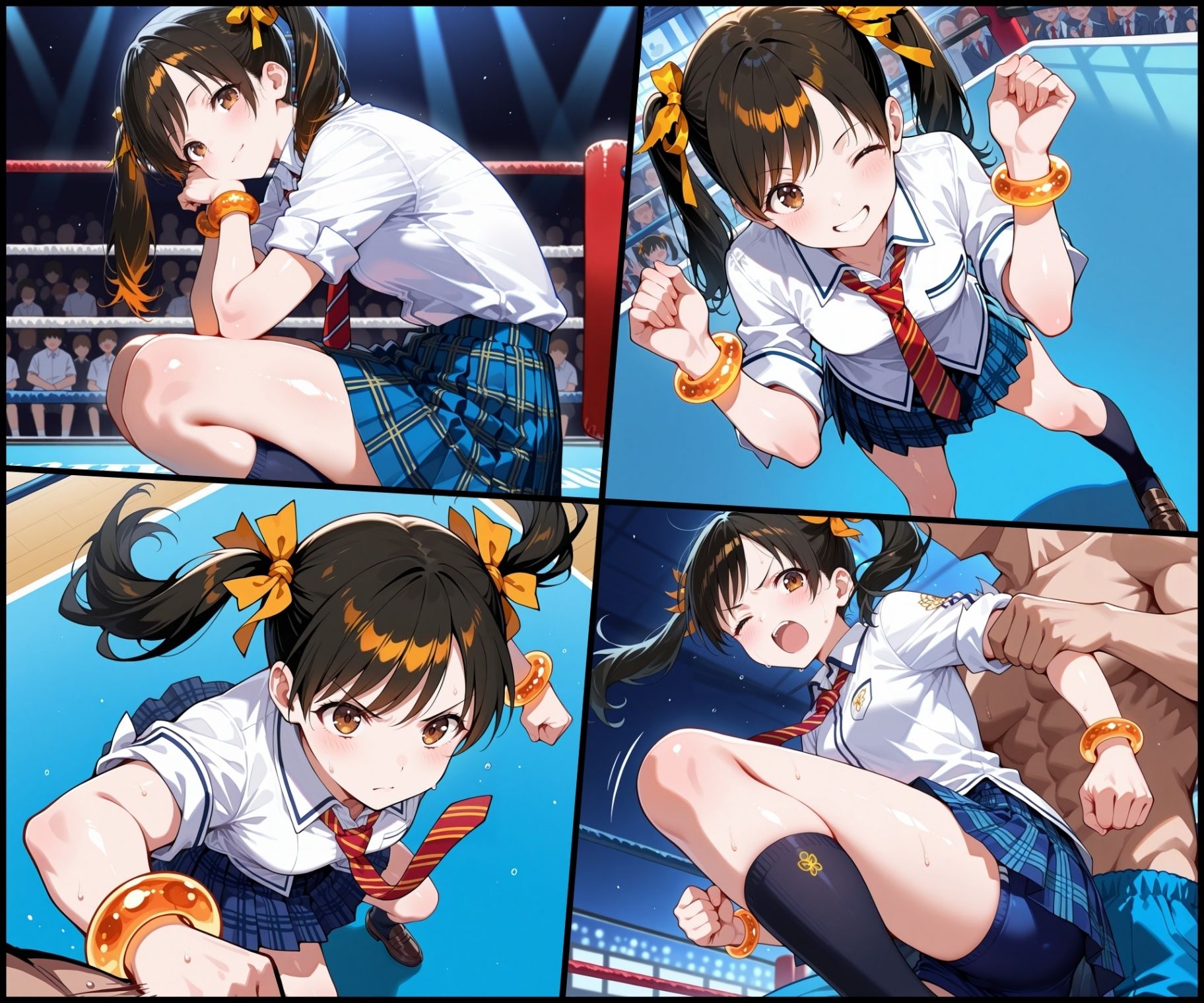 サンプル画像2:地下格闘技大会 リ〇シャオユウ編(ぺんてるぼーにあ) [d_625891]