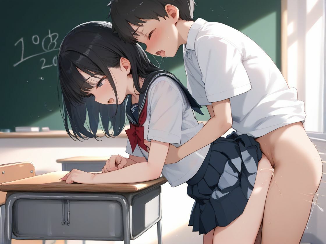 ちっぱい先輩と生ハメ勉強会_3