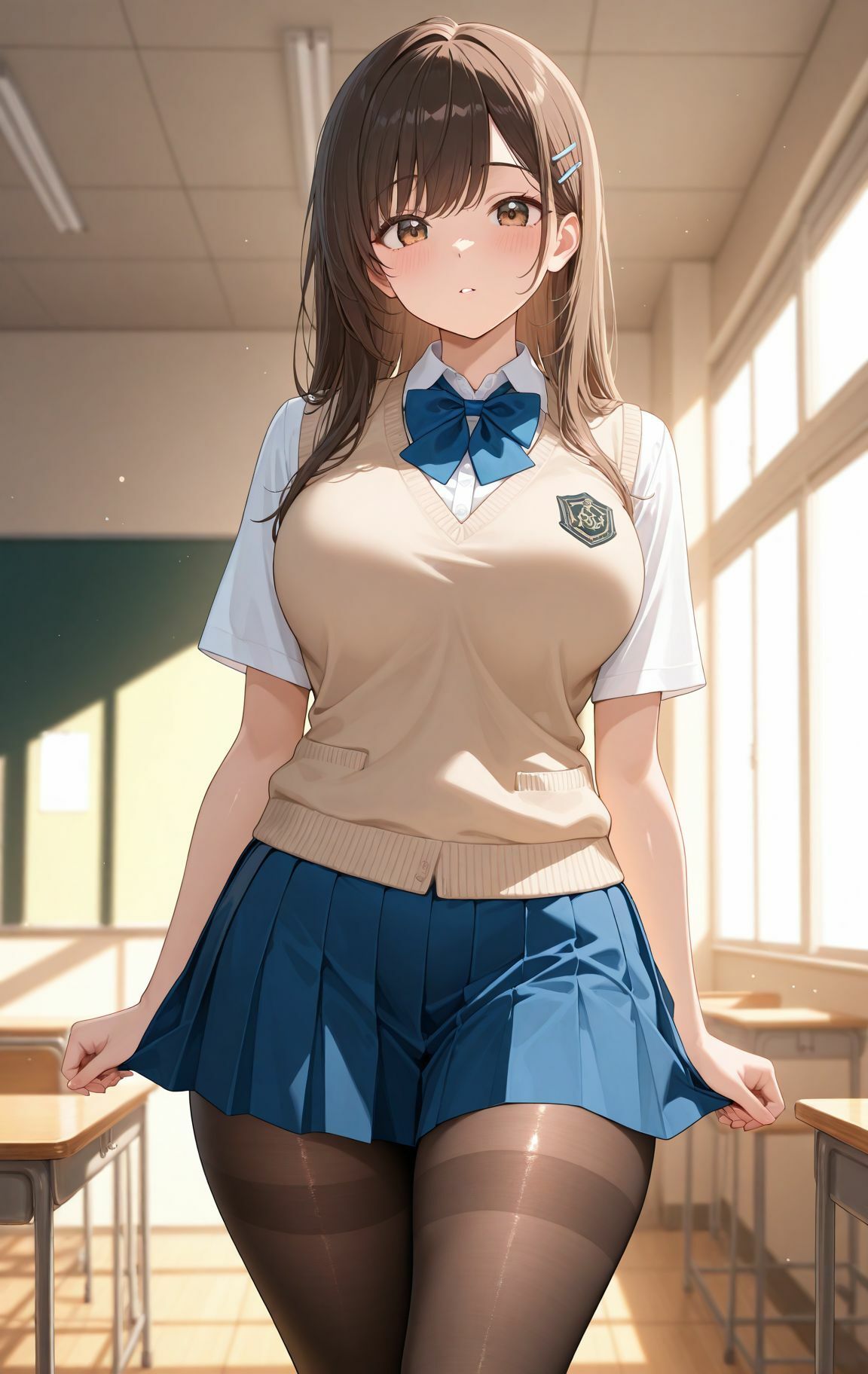 サンプル画像1:種付け性指導〜縛られた彼女はクラスみんなの共有物〜(夜のいかキング) [d_625918]