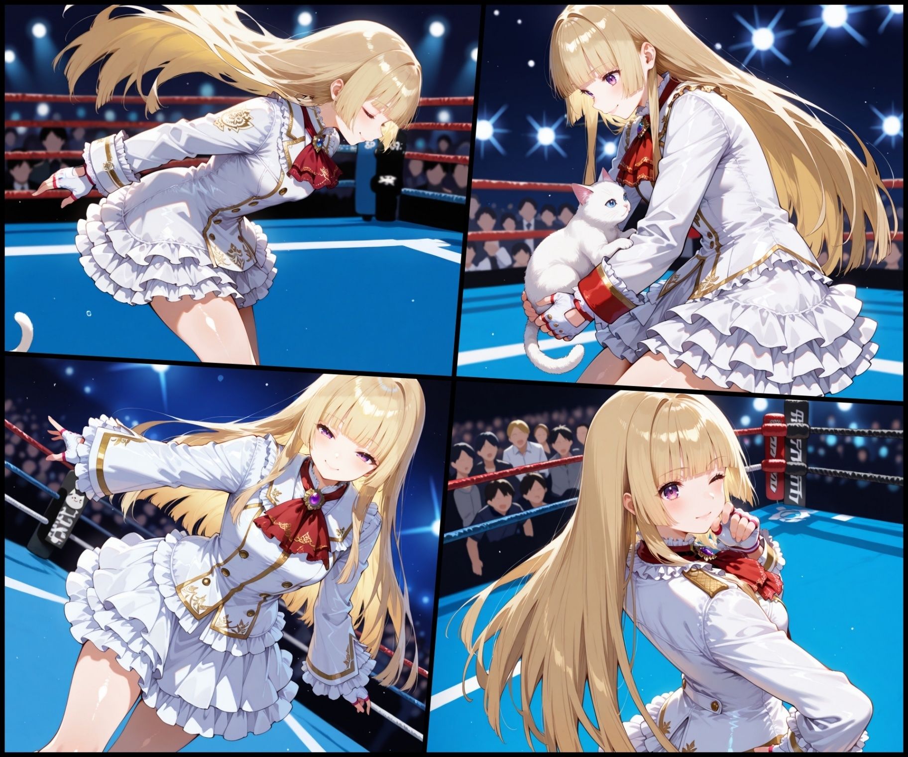 サンプル画像2:地下格闘技大会 エ〇リ・ド・ロシュフォール編(ぺんてるぼーにあ) [d_625925]