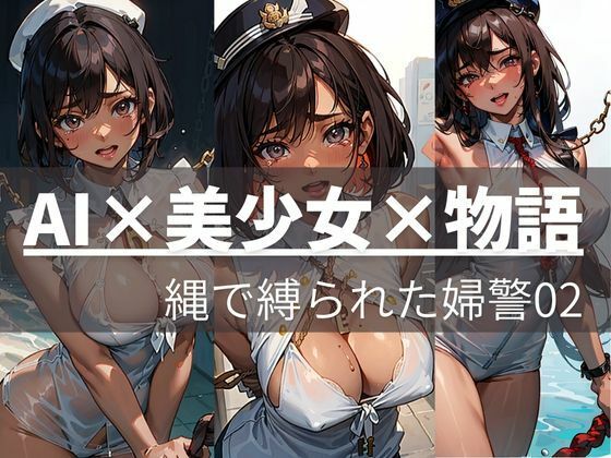 【緊縛婦警】囚われた女性警察官02