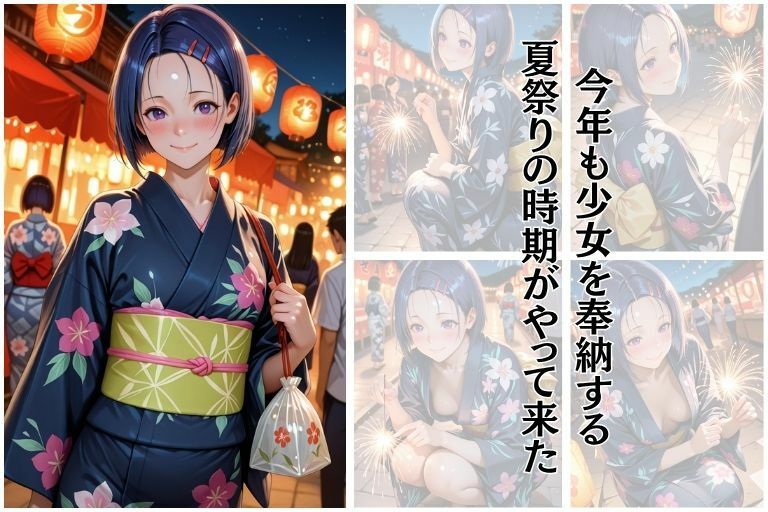 サンプル画像1:夏祭り  西●寺春奈編(あい倶楽部) [d_625979]