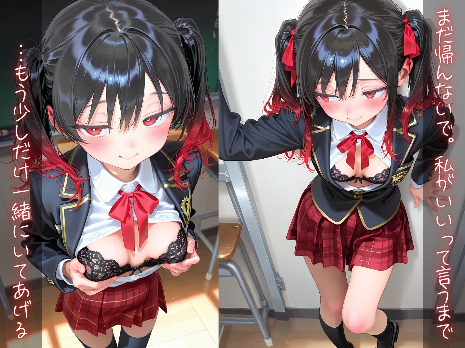 制服の君を独り占め ツンデレツインテ女子校生と放課後いちゃらぶえっち 画像2