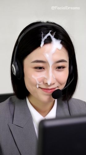 サンプル画像4:顔射後の余韻 – OL編 Vol.3(FacialDreams) [d_626125]