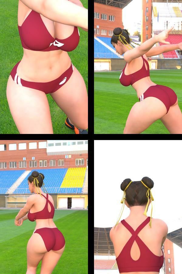 サンプル画像1:元祖中華女性格闘家 チュンリー（春麗）の写真集 麗しき春_08(Ozone_Layer) [d_626171]