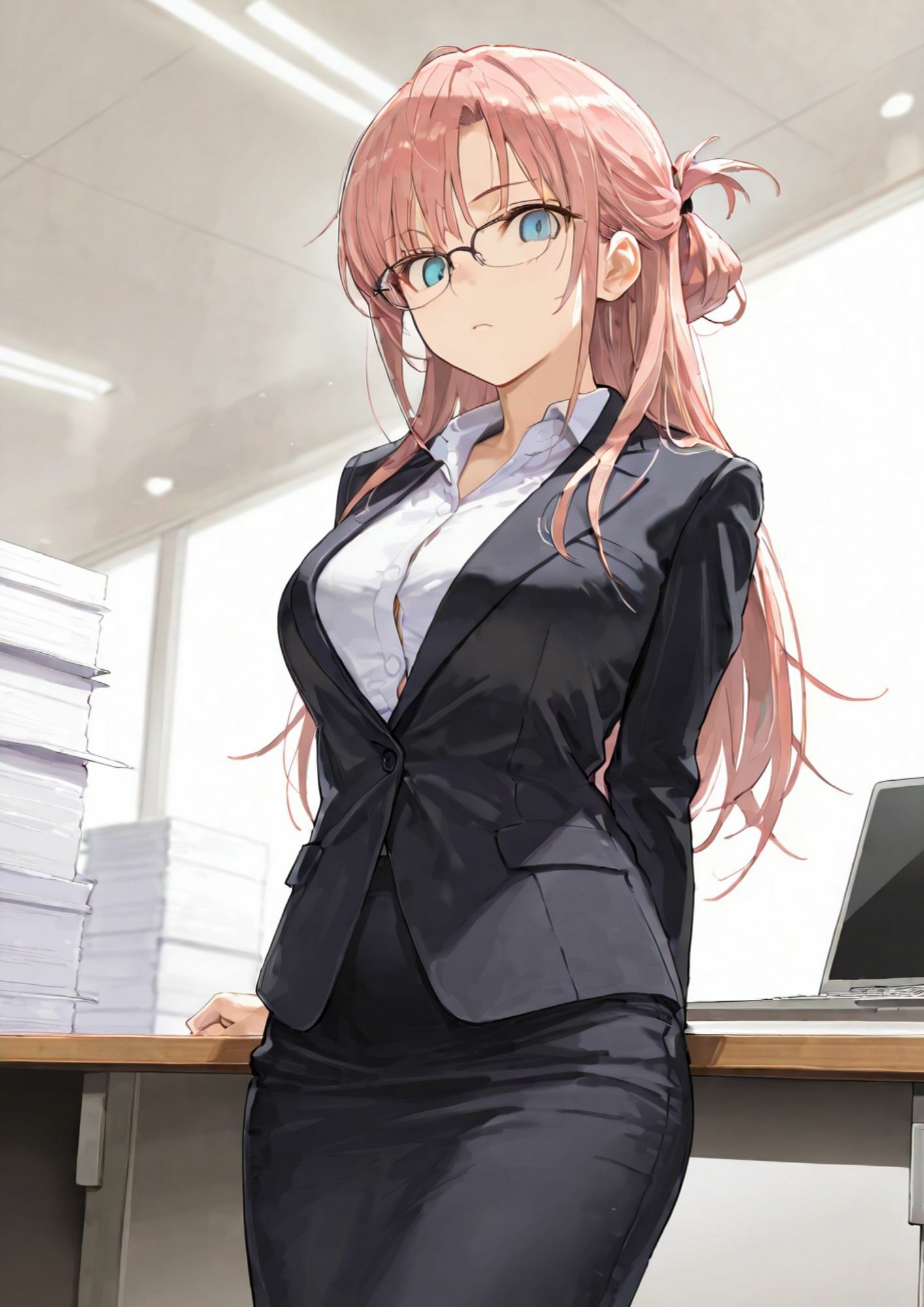 サンプル画像1:オフィスの戯れ2(Liberte Yuzuki) [d_626182]