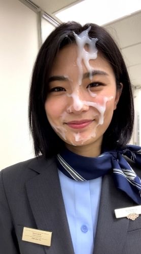 サンプル画像3:顔射後の余韻 – CA編 Vol.3(FacialDreams) [d_626184]