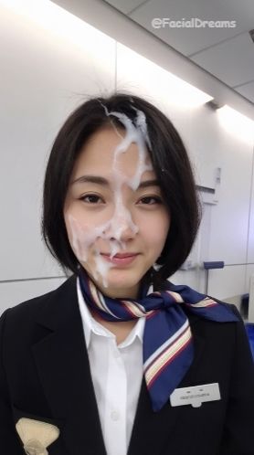 サンプル画像4:顔射後の余韻 – CA編 Vol.3(FacialDreams) [d_626184]