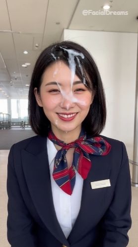 サンプル画像5:顔射後の余韻 – CA編 Vol.3(FacialDreams) [d_626184]