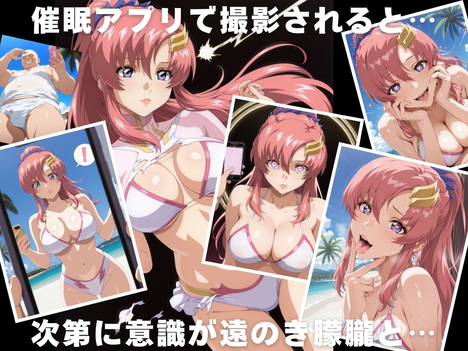 サンプル画像2:【催●・水着・妊娠】ラ●ス・クライン(ラグナ☆フレーム) [d_626217]