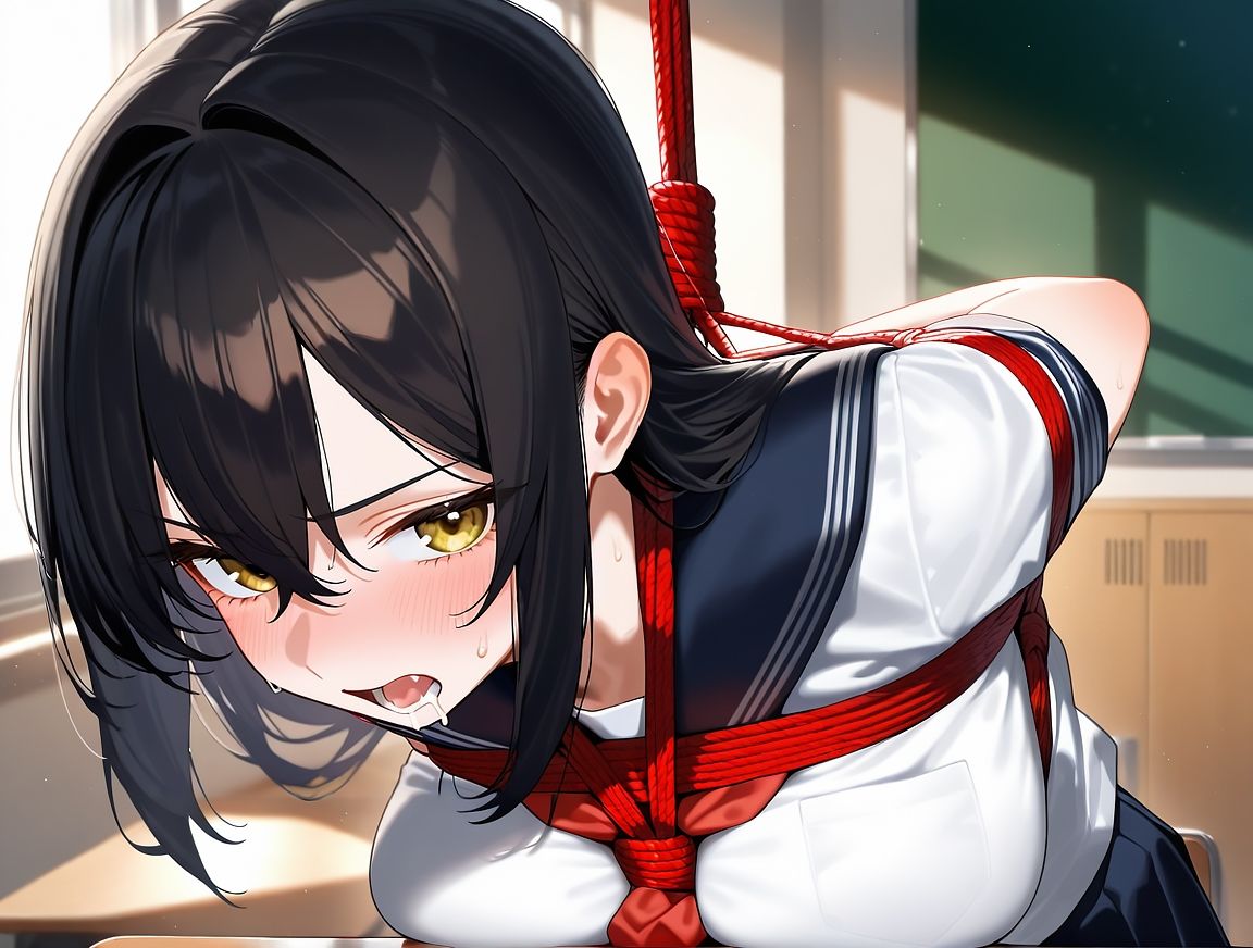 女子校生を緊縛調教して堕とす 画像1