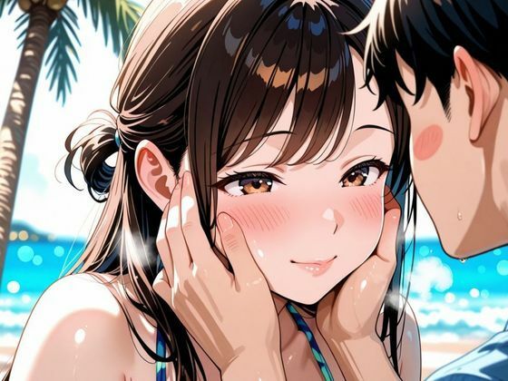 愛液に溺れた背徳の人妻 〜プライベートビーチで響き渡る愛人のイキ喘ぐ声〜 画像4