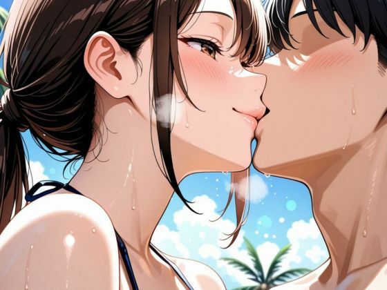 サンプル画像5:愛液に溺れた背徳の人妻 〜プライベートビーチで響き渡る愛人のイキ喘ぐ声〜(ぱいんだー出版) [d_626312]