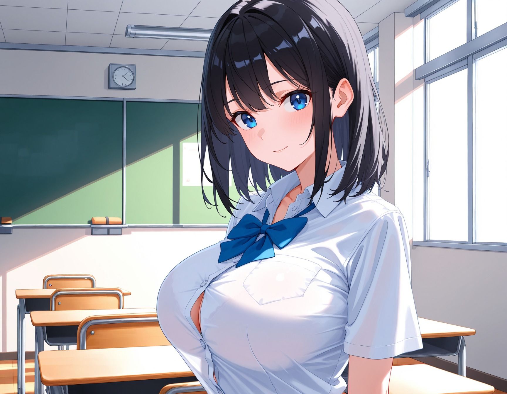 サンプル画像1:放課後は性処理当番〜爆乳女子校生は生中出しでメス堕ち完了(ぷるぷるプリン) [d_626360]