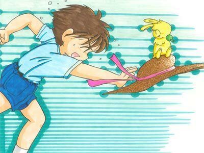 サンプル画像2:むぎわら帽子と…(いつか見た青い空) [d_626404]