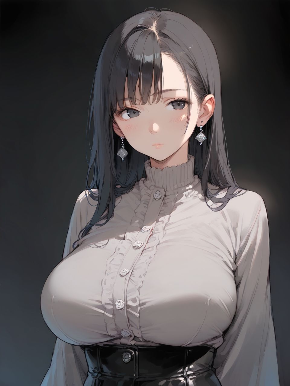 欲求不満な生徒会長へご奉仕えっちしちゃいます！ 画像1