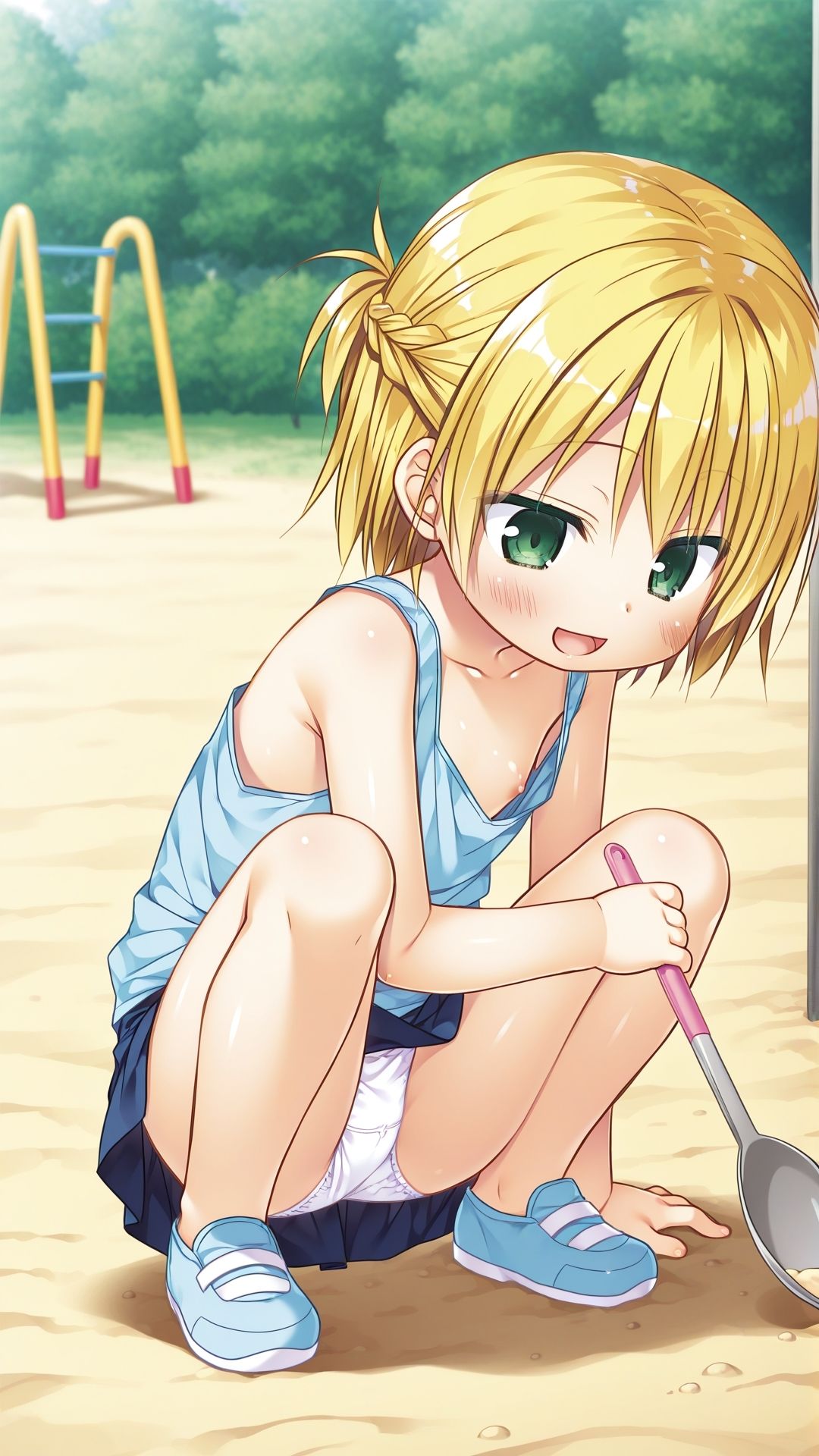 公園少女1 AI少女サークル エロ画像3