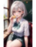 グラビア＆裏画像 JKアイドル 白川まや 緑制服バージョン