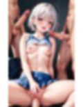 グラビア＆裏画像 JKアイドル 白川まや 緑制服バージョン