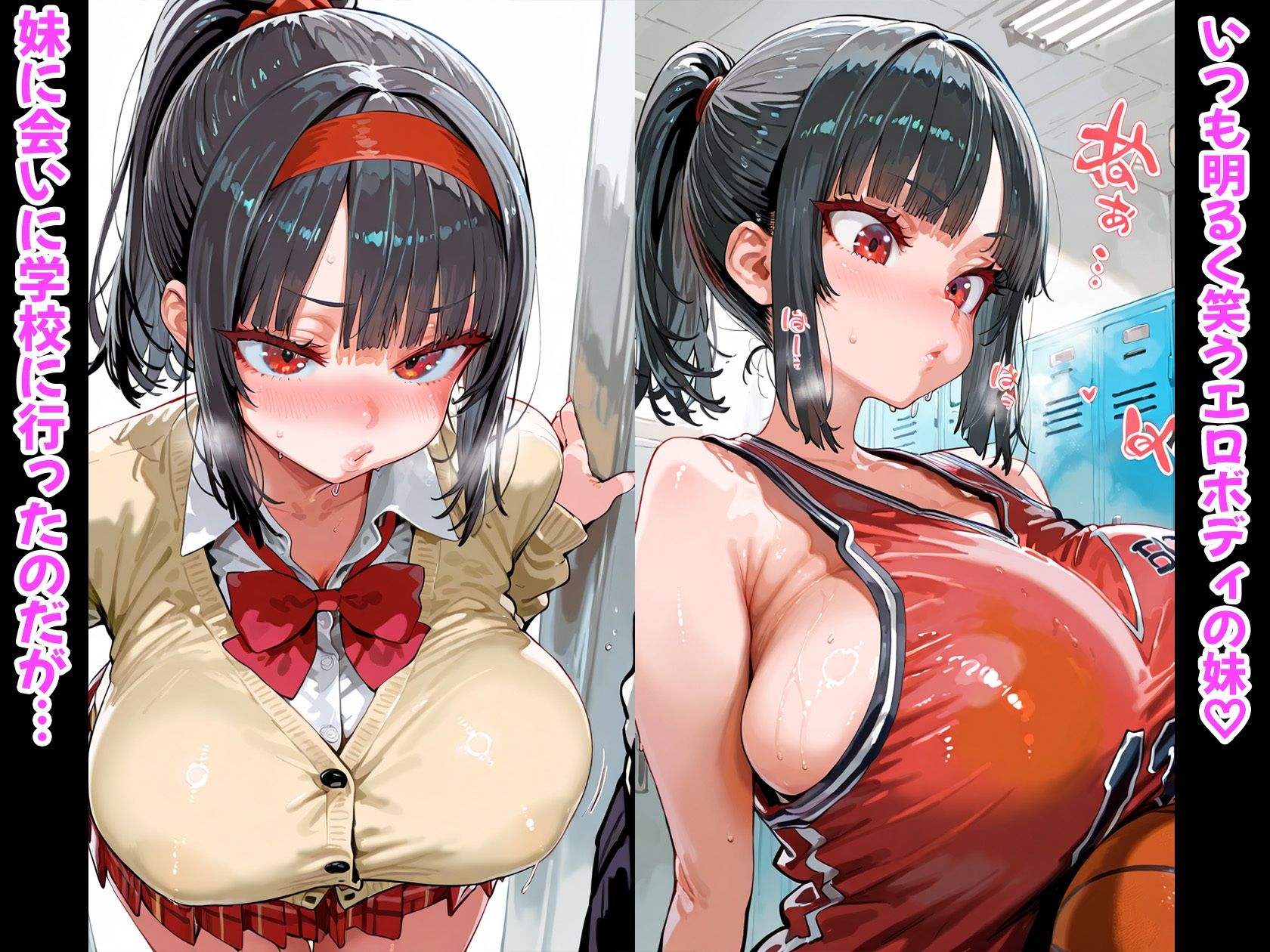 サンプル画像1:実は陽キャの妹は学校の肉便器なのです(妹メカニズム) [d_626513]