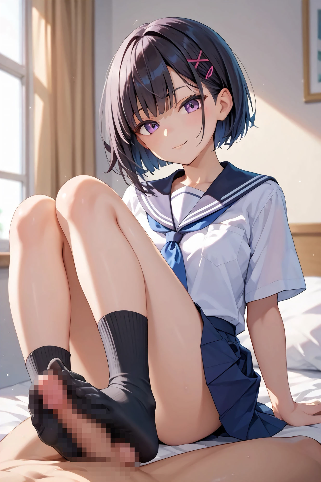 サンプル画像2:（足コキ）画像集(新名) [d_626586]