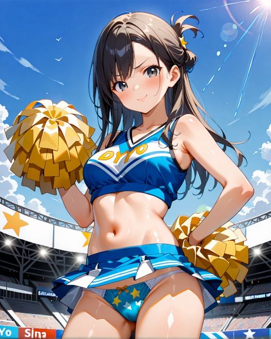 サンプル画像5:Secret Cheer 〜とっておきの応援姿〜(カレン/Karen) [d_626625]