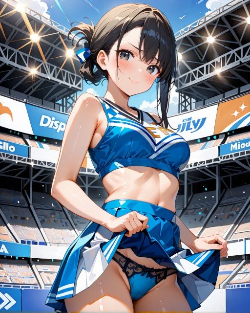 サンプル画像6:Secret Cheer 〜とっておきの応援姿〜(カレン/Karen) [d_626625]