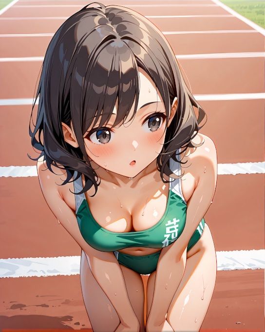 サンプル画像2:ユニフォームの下の秘密 -陸上少女編-(カレン/Karen) [d_626644]