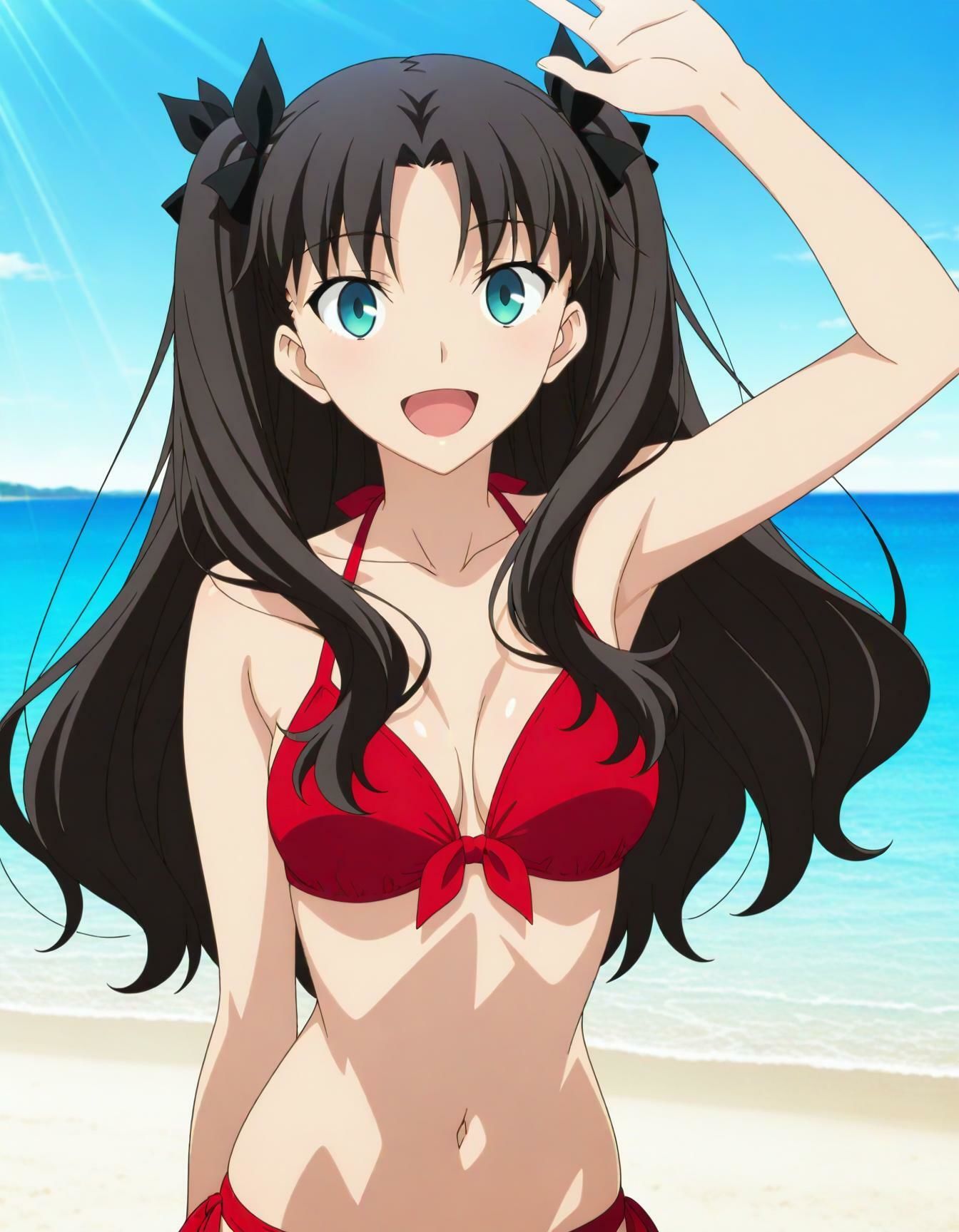 サンプル画像1:遠〇凛といちゃいちゃっと(せんぱっち) [d_626648]