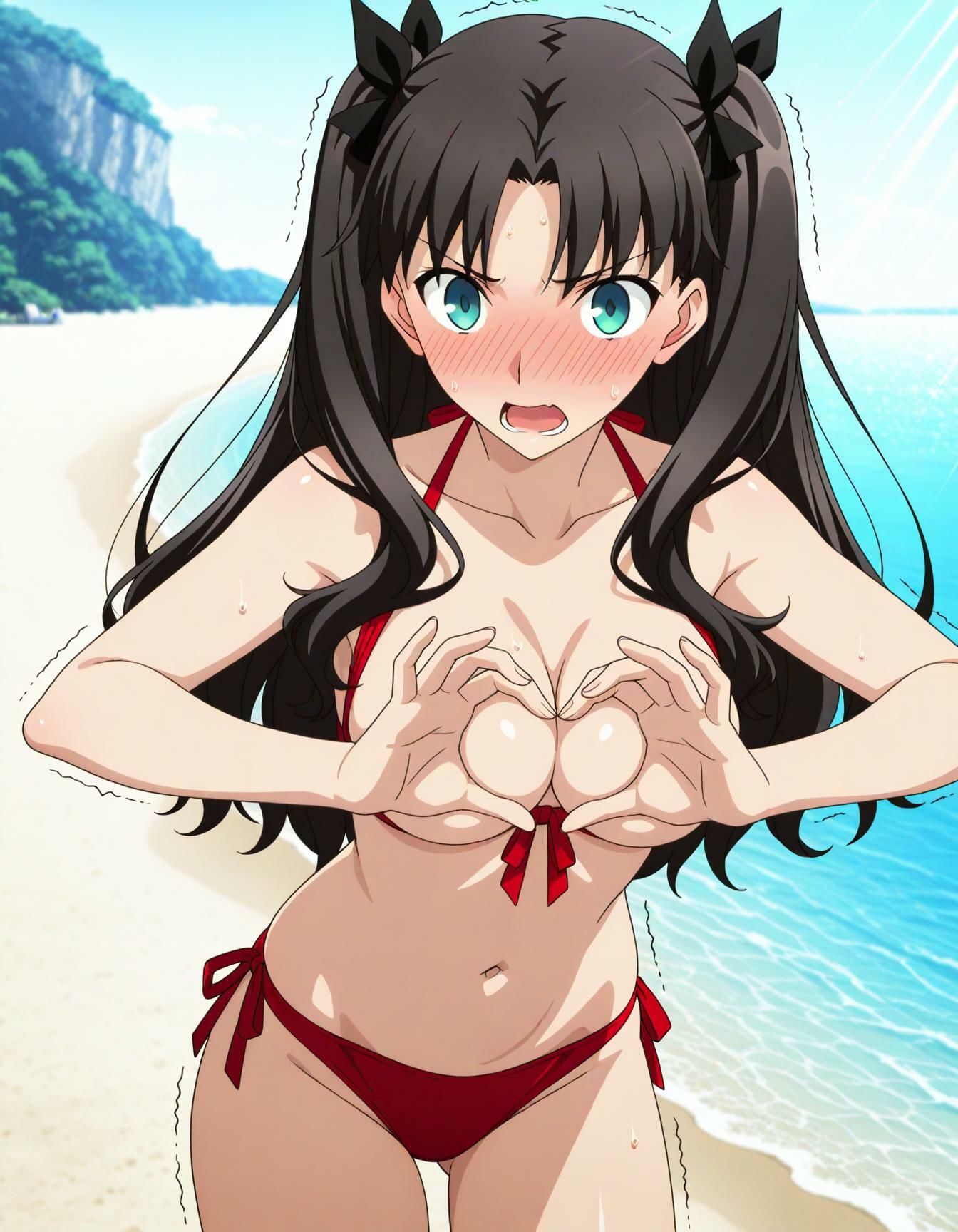 サンプル画像2:遠〇凛といちゃいちゃっと(せんぱっち) [d_626648]