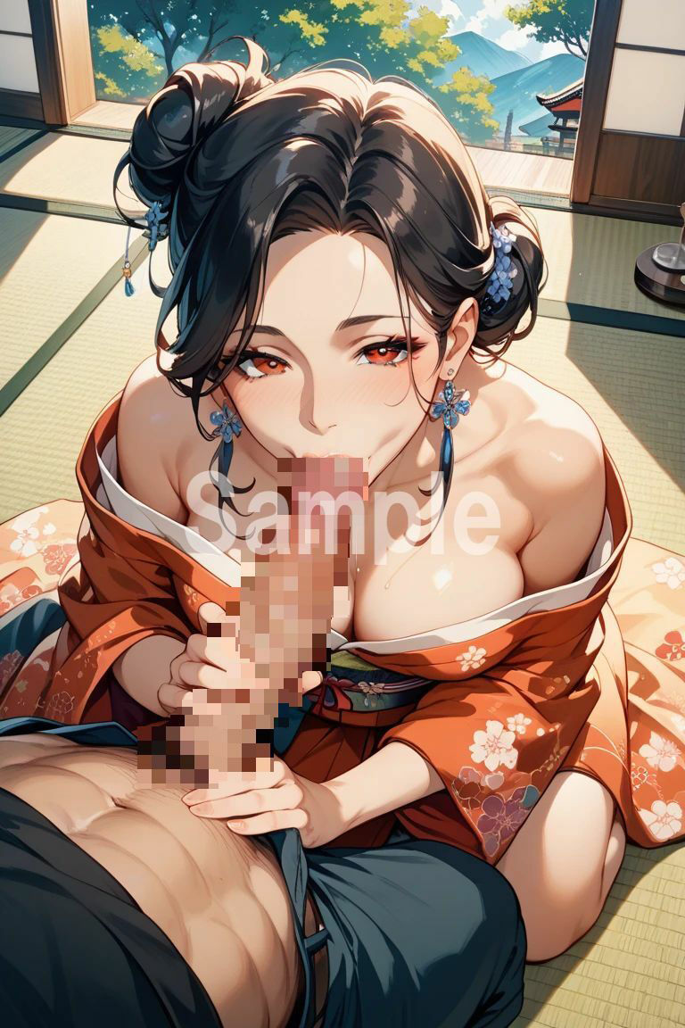 サンプル画像1:女将の秘密を見た夜 〜常連客に抱かれる宿〜(愛だろAi) [d_626725]