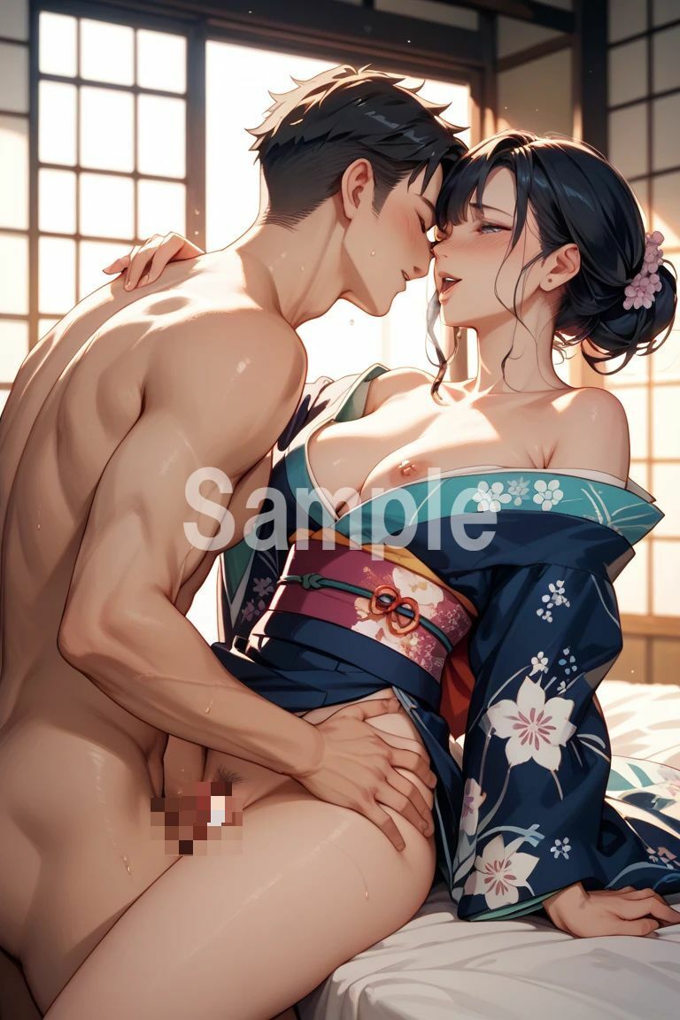 サンプル画像3:女将の秘密を見た夜 〜常連客に抱かれる宿〜(愛だろAi) [d_626725]