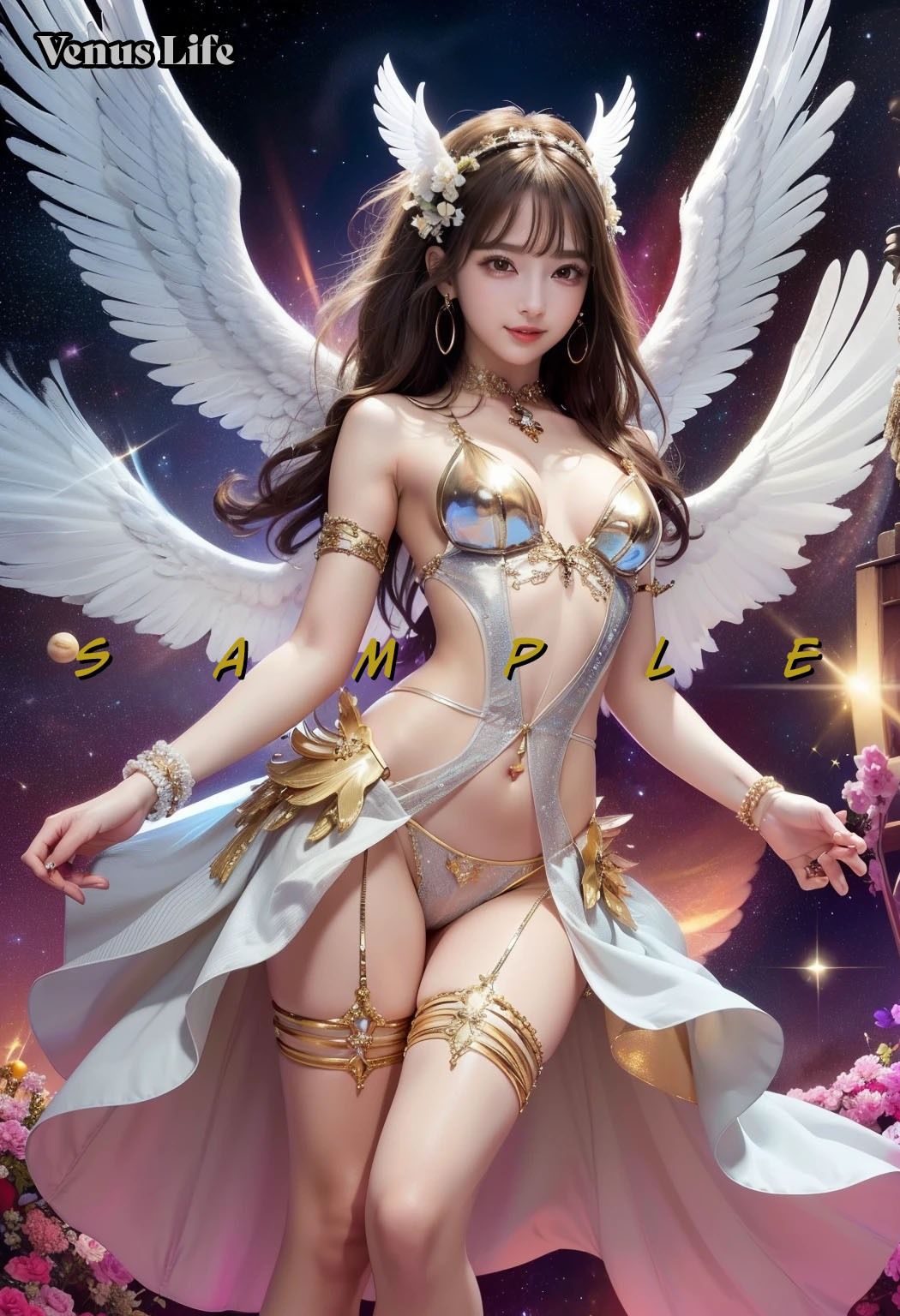 サンプル画像2:天使の光沢ビキニコレクション(Venus Life) [d_626770]