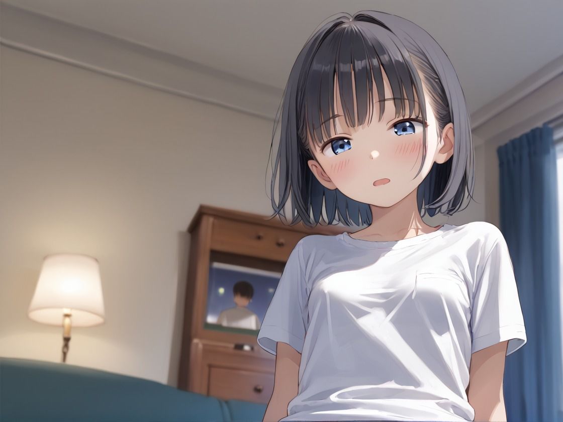 サンプル画像3:触って  感じて  つるぺた少女の日常  〜ホテルで朝から晩までえっち三昧〜(ENA出版) [d_626805]