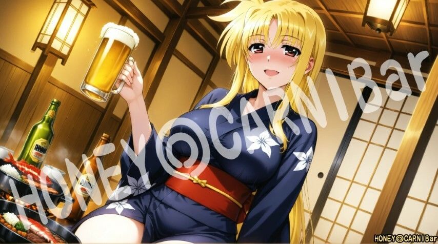 サンプル画像2:ハラオウン執務官 私性活記録 1 軽量版(HONEY◎CARNIBar) [d_626847]