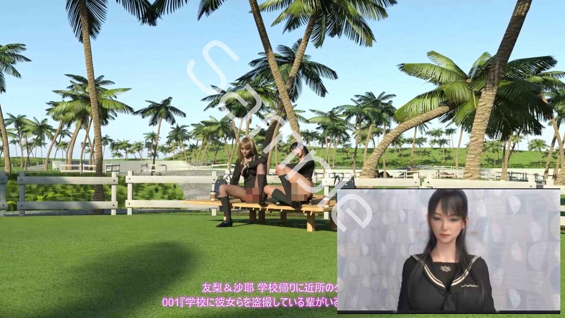 【△100●100】学業成績学年一位の二階堂沙耶・県警からの事情聴取で、自らの盗撮被害動画の確認を強いられる:Vol.R003『望遠レンズで撮られたズームアップ股間パンチラヽ(゜▽、゜)ノ』_1