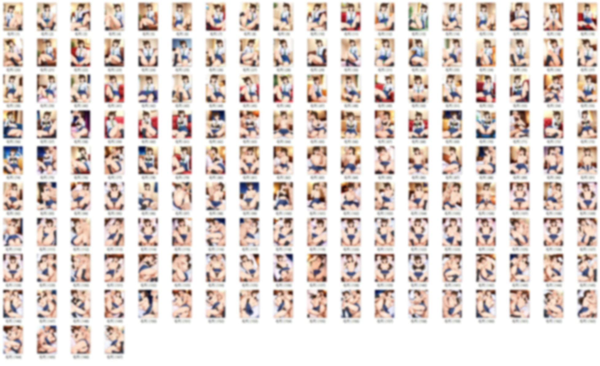 サンプル画像1:毛〇蘭  黒Tバックで援○交際(HIGMアート) [d_626944]