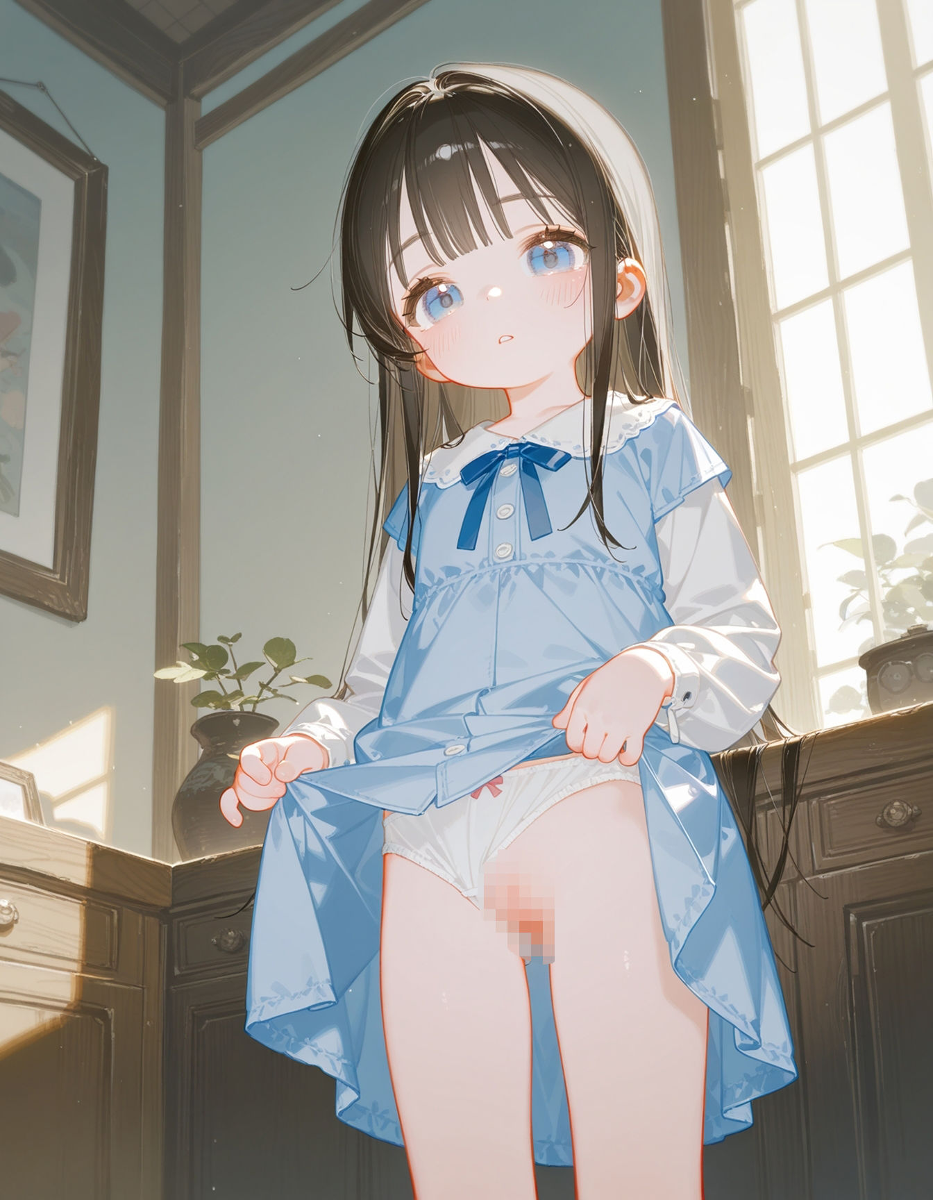 隣のつるぺた少女はエッチに興味深々 サンプル画像 2