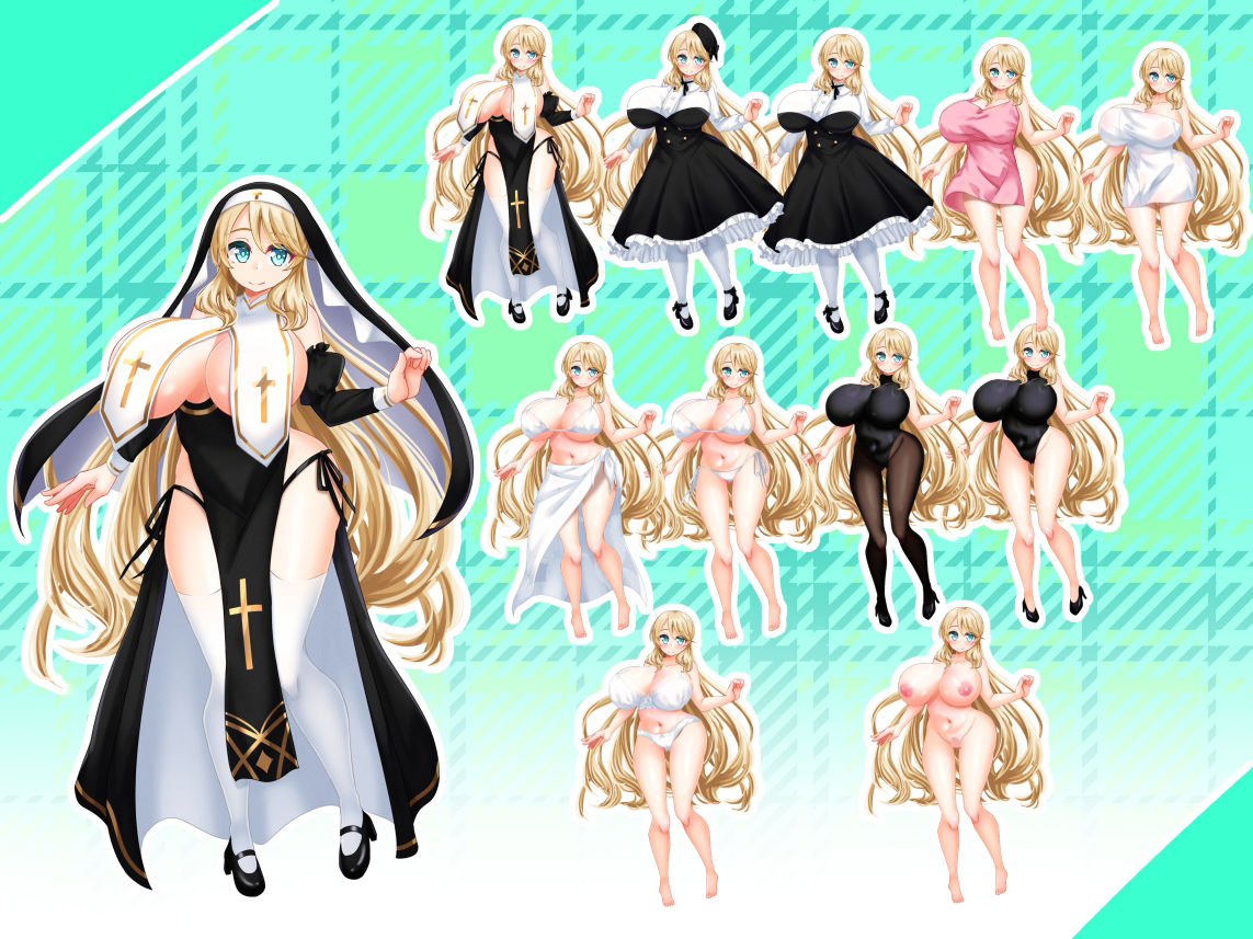 サンプル画像6:立ち絵素材集 ファンタジー(水の木) [d_627012]