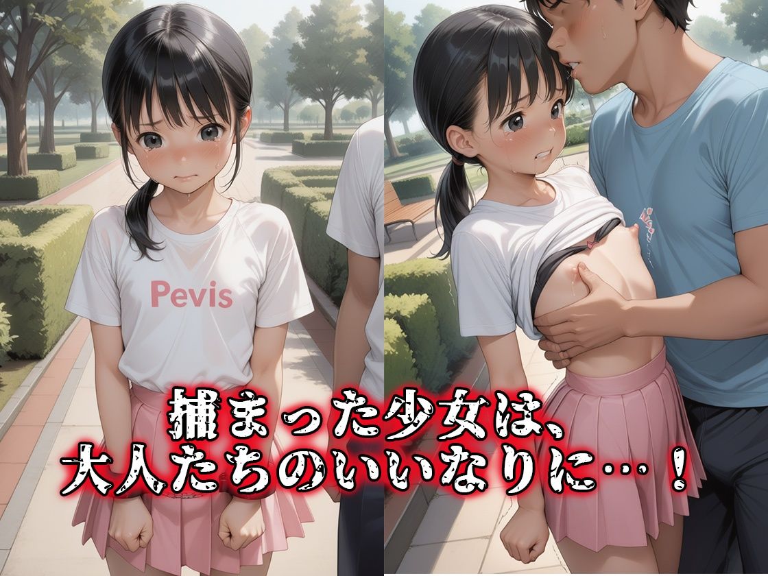 サンプル画像2:つるぺた少女と種付け鬼ごっこ【野外】【種付け】【好き放題】【ロリ】(ご褒美の国) [d_627016]