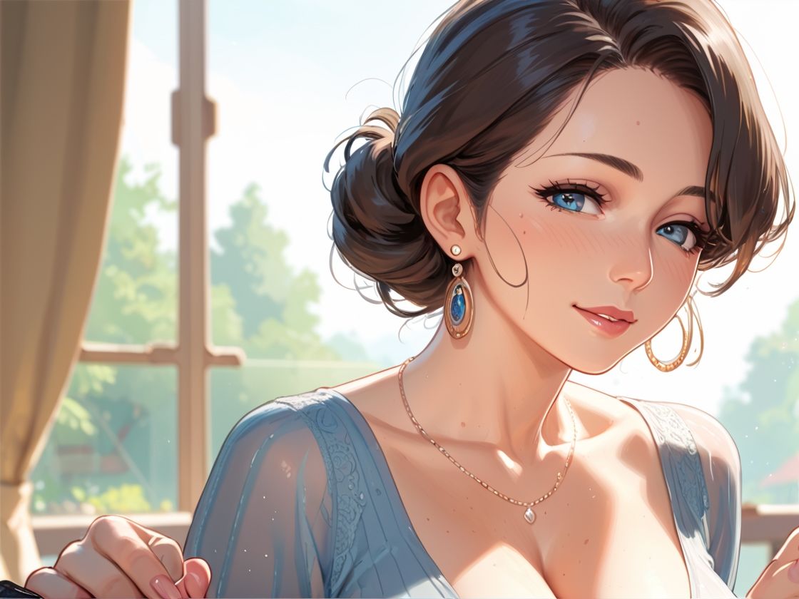 美巨乳隣の人妻を種付け調教で快楽墜ち 画像3