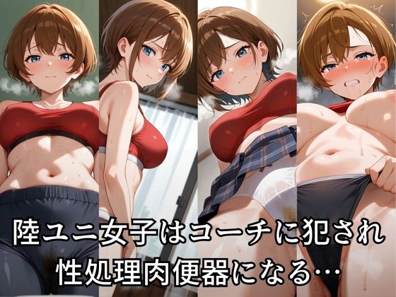 陸ユニでコーチに犯●れる女子校生 画像1