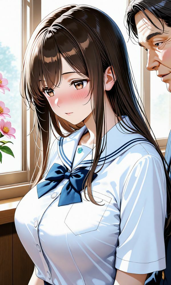 生意気女子校生はきもおじに種付プレス 画像1