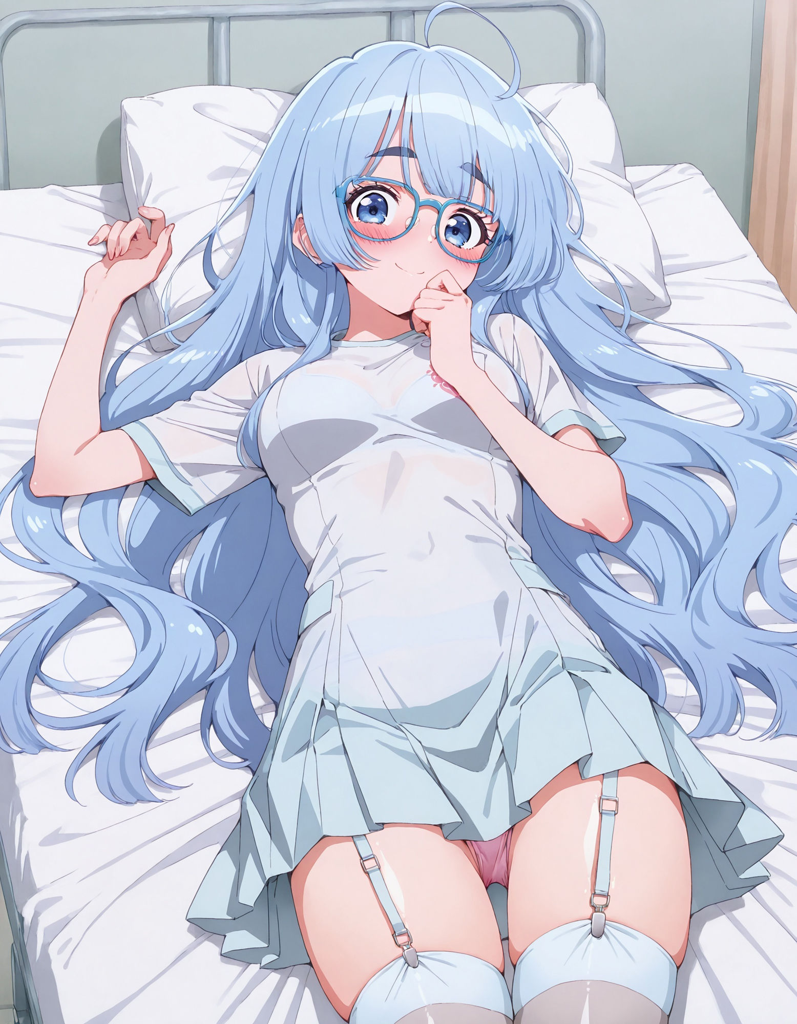 サンプル画像6:紫〇寺清葉のパンチラ〜ナース服編〜(D.P.H.) [d_627086]