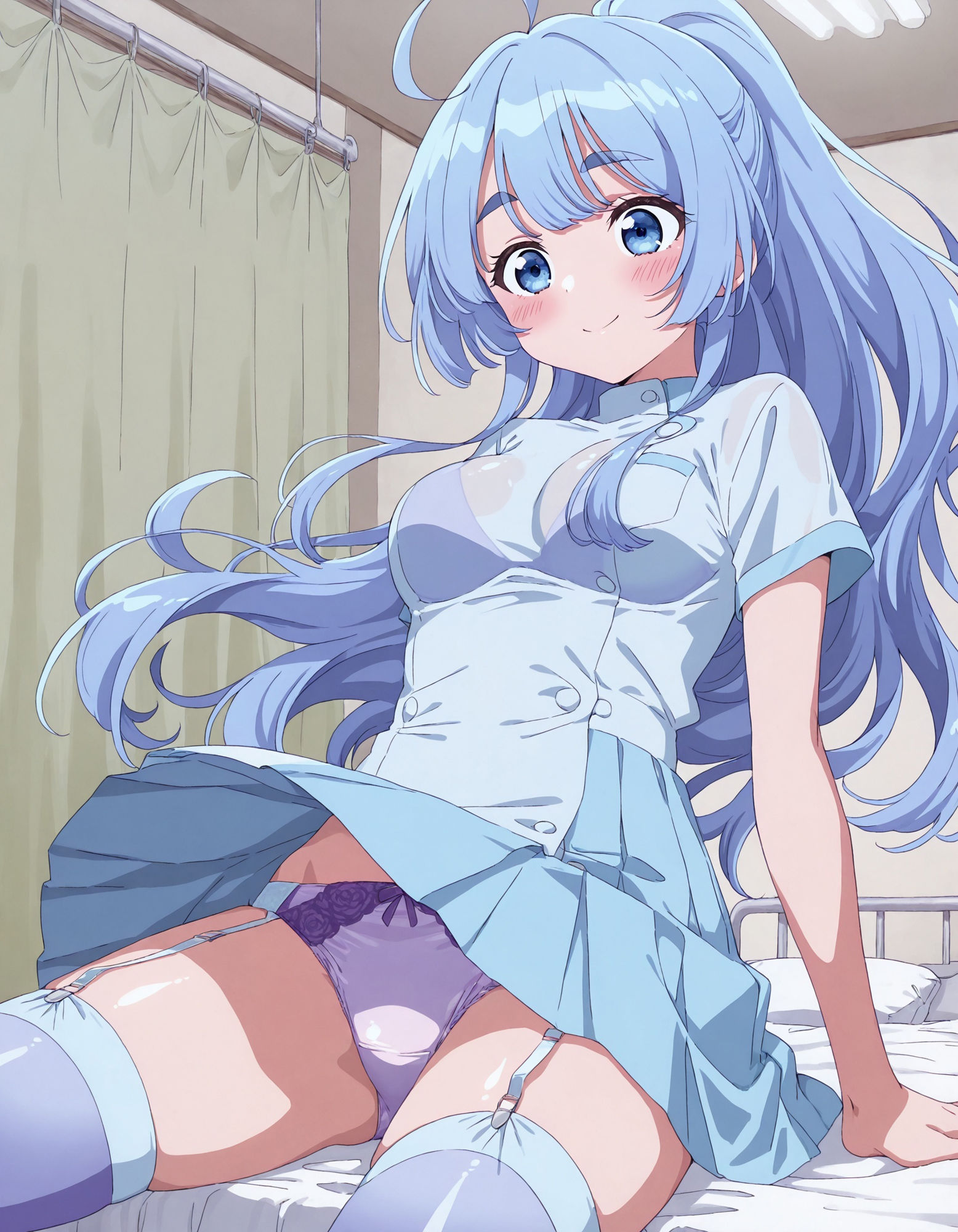 紫〇寺清葉のパンチラ〜ナース服編〜 画像7