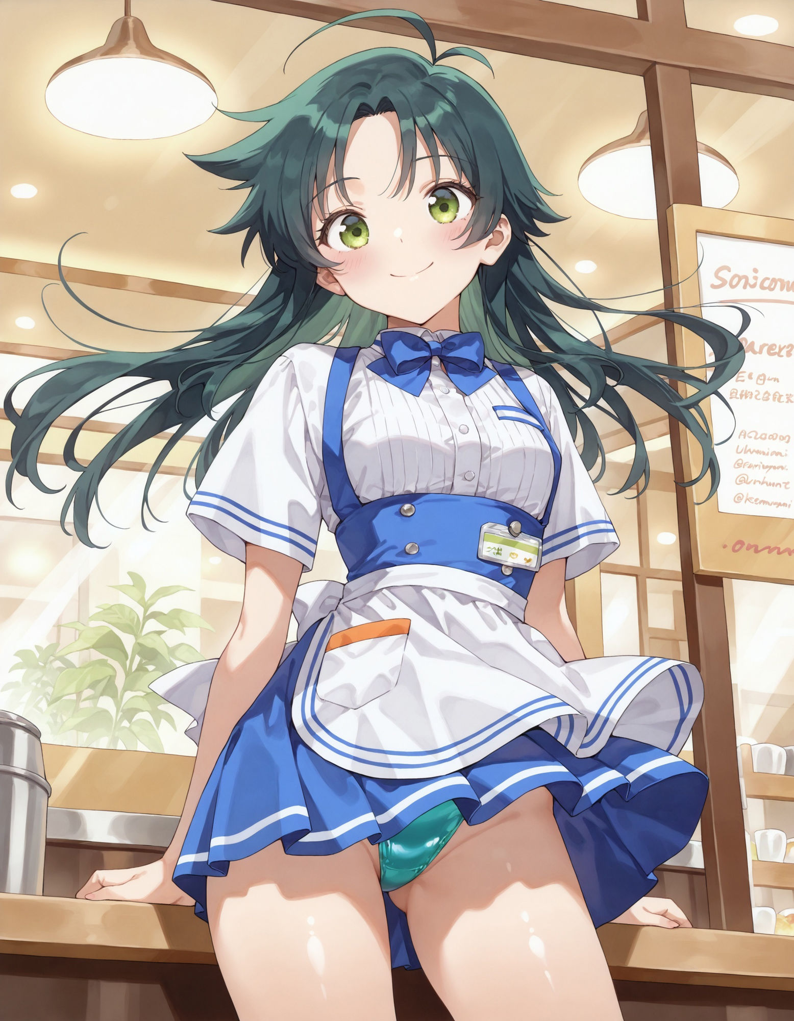 サンプル画像1:紫〇寺南のパンチラ〜ウェイトレス編〜(D.P.H.) [d_627100]